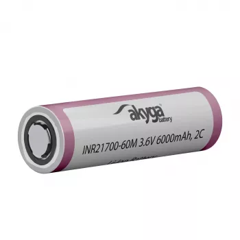 Akyga AKY2185 INR21700-60M 2C Li-Ion baterija 21700 3,6 V 6000 mAh