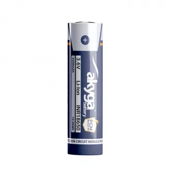 Akyga AKY2462 INR18650-33.5M-PCM Li-Ion baterija 18650 3,6 V 3350 mAh sa PCM zaštitom