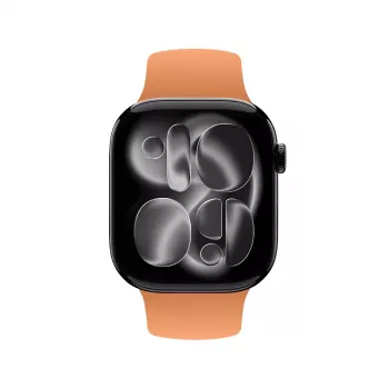 Crong Liquid remen za Apple Watch 38/40/41/42 mm (narančasti)