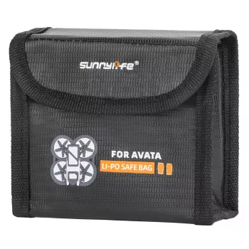 SUNNYLIFE zaštitna futrola za 2x baterije DJI Avata - EVA tvrda ljuska, crna