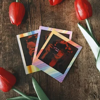 LOVEINSTANT Set of 12 Sticker Frames for Fuji Instax Square Link SQ1 SQ6 SQ20 SQ40 SQ10