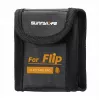 SUNNYLIFE vatrootporna sigurnosna torbica za LiPo bateriju za dron DJI Flip - kapacitet 1 baterije