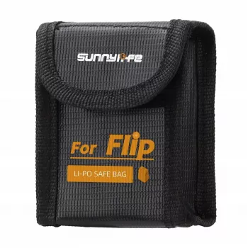 SUNNYLIFE vatrootporna sigurnosna torbica za LiPo bateriju za dron DJI Flip - kapacitet 1 baterije