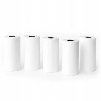 LOVEINSTANT bijeli termalni papir u roli 53mm x 6,5m 5 paketa za Love Instant X6/S1, Phomemo T02/M02x