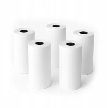 LOVEINSTANT bijeli termalni papir u roli 53mm x 6,5m 5 paketa za Love Instant X6/S1, Phomemo T02/M02x