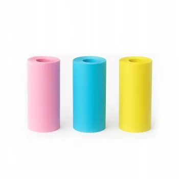 LOVEINSTANT termalni papir zamjenski 3 role 53mm x 6,5m miješane boje za Phomemo T02/M02x/M02 Pro, Love Instant X6/S1