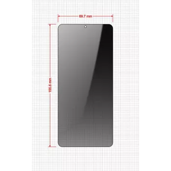 GrizzGlass SecretGlass Easy zaštita zaslona za privatnost za Xiaomi POCO F6
