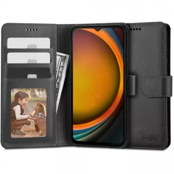 Tech-Protect Wallet Case za Samsung Galaxy Xcover 7, crna