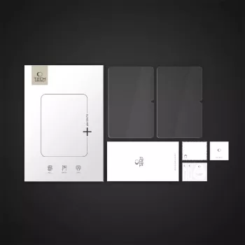 Tech-Protect Glass Fit+ kaljeno staklo za zaštitu zaslona za Samsung Galaxy Tab S7/S8/S9 11.0 / S9 FE/S10 FE 10.9 - prozirno (pakiranje 2 komada)
