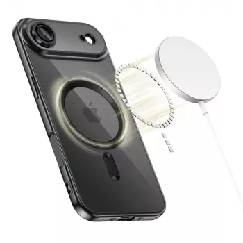 Tech-Protect Magflex Magsafe iPhone 17 Air sjajno crna maska