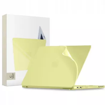 Tech-Protect Softshell MacBook Neo 13 2026 mat citrus tvrda maska