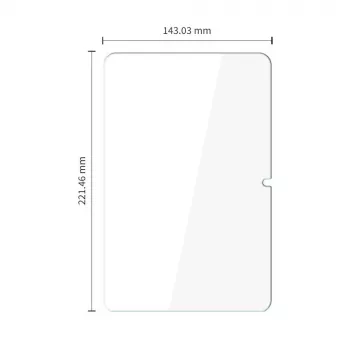 TECH-PROTECT Glass Fit+ kaljeno staklo zaštitna folija za zaslon za Xiaomi Redmi Pad 2 9.7 - 2 paketa prozirna