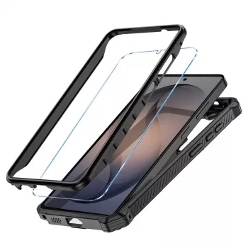 TECH-PROTECT MagBlast MagSafe + Glass 2 paketa za Samsung Galaxy S26 Ultra crna