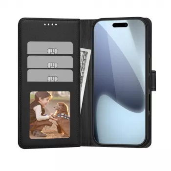 Tech-Protect Wallet Magsafe iPhone 17 mat crna