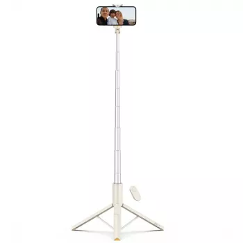 Tech-Protect L09S selfie stick tronožac bež