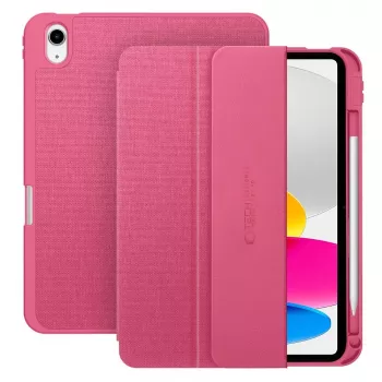 Tech-Protect SC Pen Canvas folio maska za iPad 10,9 inch (10. gen 2022) / iPad Air 4/5 / iPad Pro 11 inch (1.-4. gen) - magenta bloom