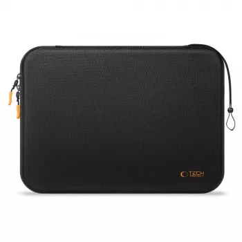 TECH-PROTECT Hard Pouch za prijenosno računalo 13-14 inch, crna/narančasta