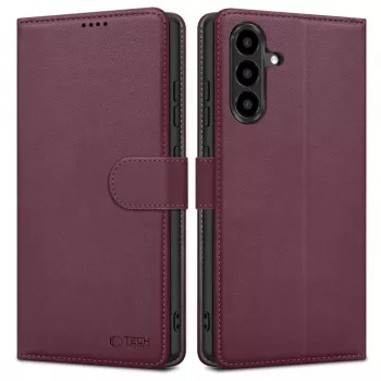 Tech-Protect Wallet Case for Samsung Galaxy A17 4G / 5G, Mulberry