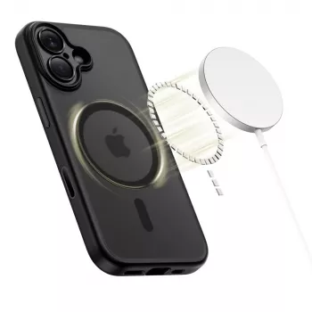 TECH-PROTECT MagPeak MagSafe Case for iPhone 17, Matte Black