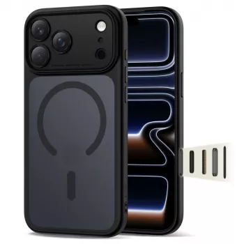 TECH-PROTECT MagPeak MagSafe Case for iPhone 17 Pro Max, Matte Black
