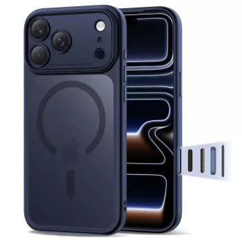 TECH-PROTECT MAGPEAK MAGSAFE CC IPHONE 17 PRO MAX MATTE DEEP BLUE