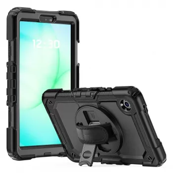 Tech-Protect Solid futrola za Samsung Galaxy Tab A9 / A11 8,7 inch X110 / X115 / X133 / X135, crna