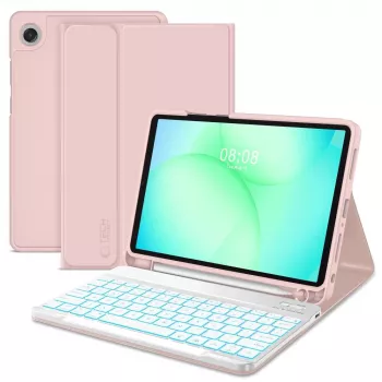 TECH-PROTECT SC PEN + KEYBOARD GALAXY TAB A9+ / A11+ PLUS 11.0 X210 / X215 / X216 / X230 / X235 / X236 PINK