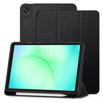 Tech-Protect SC PEN Canvas futrola za Samsung Galaxy Tab A9 / A11 8,7 inch X110 / X115 / X133 / X135, crna