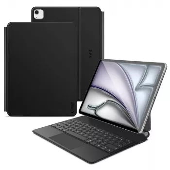 Tech-protect SC Magnetic + KB za iPad PRO 12,9 inch 4/5/6 (2020-2022) / AIR 13 inch 1/2/3 (2024-2026) crna