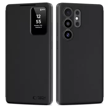 Tech-Protect Smart maska s novčanikom za Samsung Galaxy S25 Ultra, mat crna