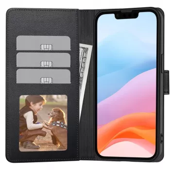 Tech-Protect Wallet futrola za Motorola Edge 60 / 60 Fusion, crna