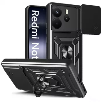 Tech-Protect Camshield Pro maska za Xiaomi Redmi Note 14 4G, mat crna