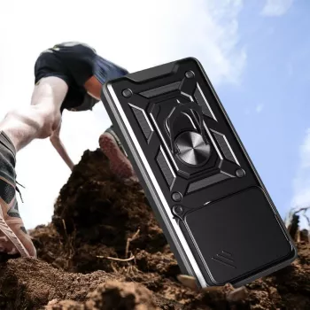 Tech-Protect Camshield Pro maska za Xiaomi Redmi Note 14 4G, mat crna