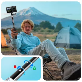 Tech-Protect GA100 teleskopski monopod i selfie stick za GoPro