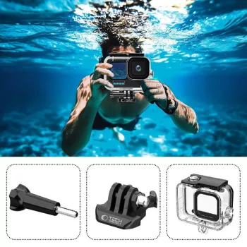 TECH-PROTECT GA200 vodootpuno kućište za GoPro Hero 9 / 10 / 11 / 12 / 13 - prozirno