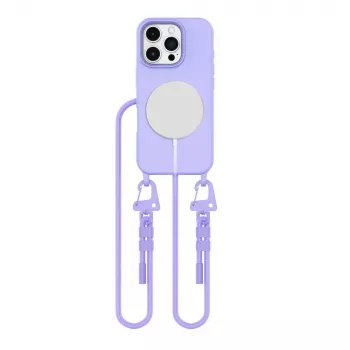 Tech-Protect Magnecklace MagSafe futrola za iPhone 16 Pro Max lavanda
