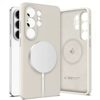 Tech-Protect Silicone MagSafe futrola za Samsung Galaxy S26 Ultra - Cosmic Latte
