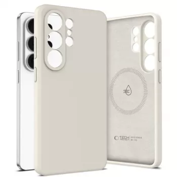Tech-Protect Silicone MagSafe futrola za Samsung Galaxy S26 Ultra - Cosmic Latte