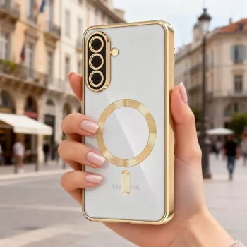 Tech-Protect Magflex MagSafe Galaxy A57 5G sjajno zlatna