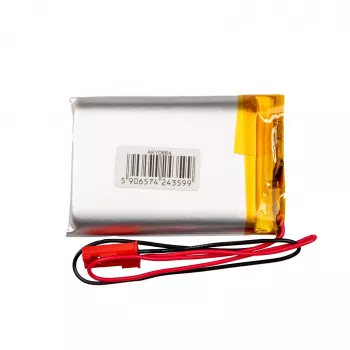 Akyga AKY0664 LP103451 Li-Po baterija 3,7 V 1850 mAh, PCM, JST 2,54 2-polni, 150 mm