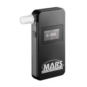 ALCOVISOR Electrochemical Breathalyzer MART BT Black