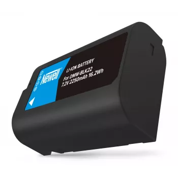 Newell zamjenska baterija DMW-BLK22 za Panasonic Lumix kamere, 2200mAh, 7,2V, Li-ion, crna
