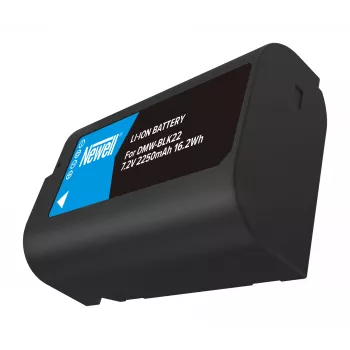 Newell zamjenska baterija DMW-BLK22 za Panasonic Lumix kamere, 2200mAh, 7,2V, Li-ion, crna