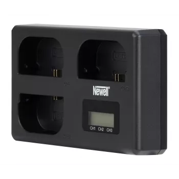 Newell TT-USB-C trokanalni punjač za Canon LP-E6 baterije