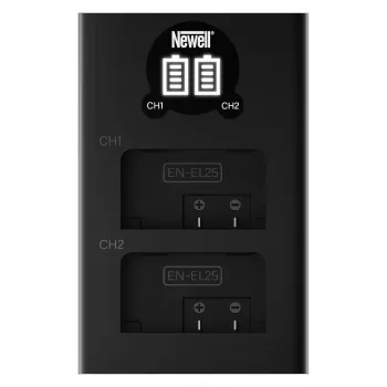 Newell DL-USB-C Dual-Channel punjač baterija za Nikon EN-EL25