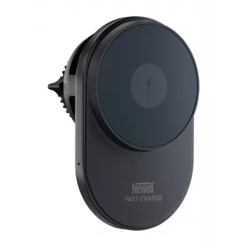 Newell S18 MagSafe držač za auto s bežičnim punjačem - crni