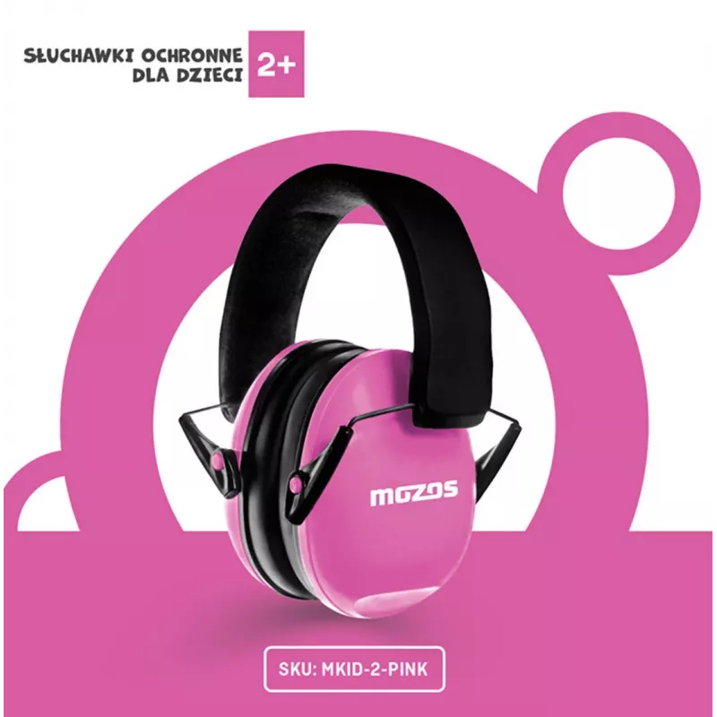 MOZOS MKID-2 dječje slušalice roza