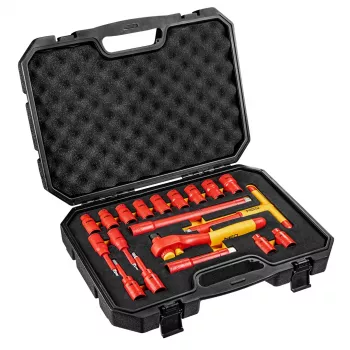 NEO TOOLS 1000V izolirani set nasadnih ključeva, 19 komada, 1/2