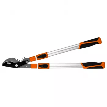NEO TOOLS By-Pass škare za obrezivanje 665 mm, raspon rezanja do 42 mm, zupčanik, teleskopski dršci