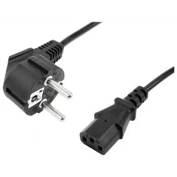 ACCURA mrežni kabel Schuko - C13 5,0m crni